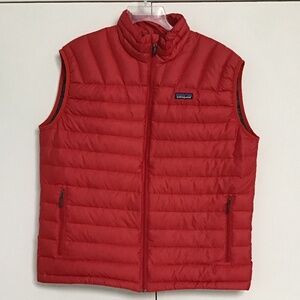 Patagonia Vibrant Red Quilted Vest